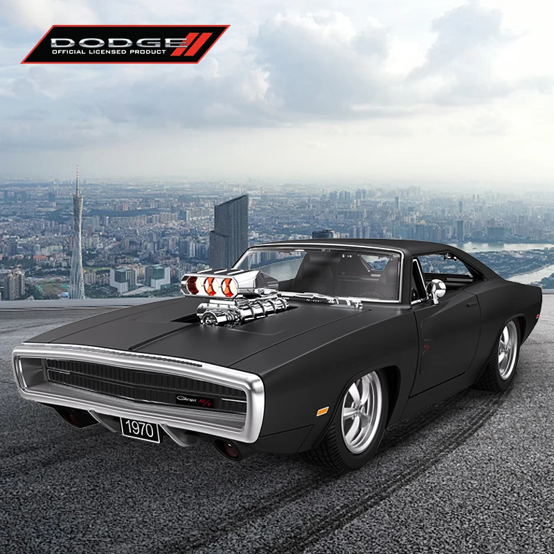 1/16 Dodge Charger R/T 1970 RC Car Toys Radio Remote Control Car Muscle Vehicle - £71.49 GBP+