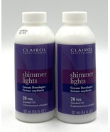 Clairol Shimmer Lights Cream Developer 20 Volume Standard Lift 3.6 oz-2 ... - $14.36