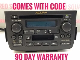 01-04 Acura MDX AM FM cassette CD radio receiver OEM 39101-S3V-A050-M1 AC656 - £87.87 GBP