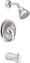 Moen Chateau Chrome Single Handle PosiTemp Pressure Balanced Shower, TL1... - $50.99