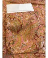Ralph Lauren Village Mews Paisley King Bedskirt Box Pleated Skirt New Vi... - €63,69 EUR