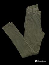 Army Green Stretchy Jeggings - $10.00