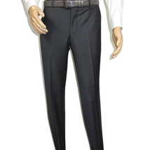 Men Suit BERLUSCONI Turkey Italian Wool 180's Double Breasted UGS94-14 Charcoal image 6