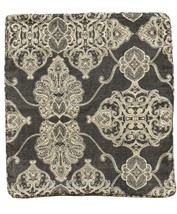 Pottery Barn Alana Medallion Scroll Pillow Cover Linen Cotton Blend 24x2... - $21.44