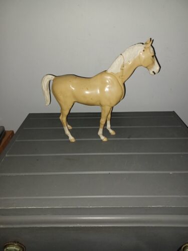 Vintage Louis Marx Nodding Horse 1960's Best Of the West Horse Johnny West  - $75.00