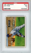 1951 Bowman Joe Page #217 PSA 7 P1381 - $103.95