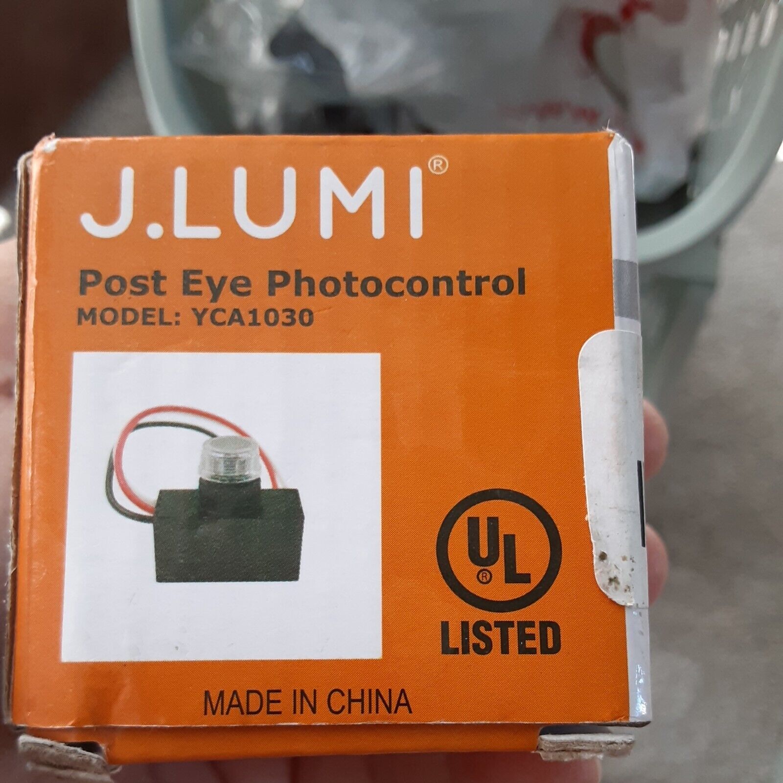 J.LUMI YCA1030 Outdoor Hard-Wired Post Eye Light Control with Photocell ... - $9.89