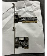 firewire pci card lot of 2 - $9.90