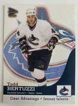 2002 Todd Bertuzzi Mcdonald&#39;s Pacific Prism Platinum Clear Advantage # 6 Card - £4.78 GBP