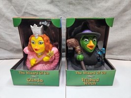 Celebriducks Wizard of Oz Lot of 2: Wicked Witch, Glinda the Good Witch New - £24.20 GBP