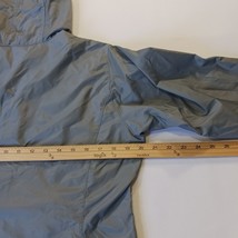 Columbia Jacket Women's Small Gray Hooded Lightweight Lined Full Zip Windbreaker image 6