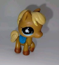 Littlest Pet Shop LPS #840 Horse Pets On The Go Brown With Splatter Eyes - £5.44 GBP