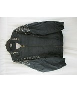 Vtg 80s 90s PIERRE CARDIN Womens Nylon WINDBREAKER Track Jacket Large L - $20.78