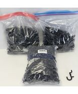 Plastic Pegboard Hooks Lowercase j-Hooks  6Lbs + = 10000+ pc - $48.99