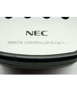 NEC RU-M111 Genuine Remote Control Only Cleaned Tested Working No Battery - £19.46 GBP