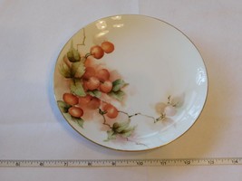 Rosen Hale Bavaira E. H. Shortt White Cherries Decorative Plate 6 7/8&quot; P... - $18.01