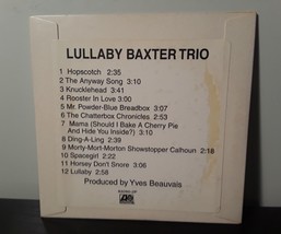 Trio Lullaby Baxter - Uovo capace (CD promozionale, 2000, Atlantic) - £11.34 GBP