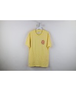 Anti Social Social Club Mens Large Spell Out Barbed Wire T-Shirt Yellow USA - $908.22 MXN