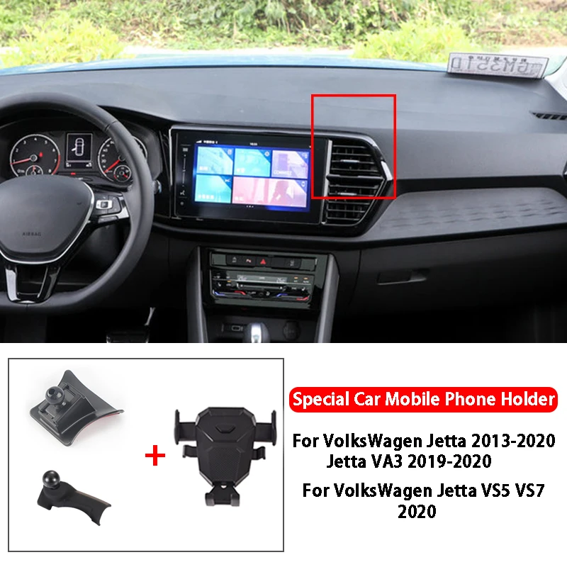 Car Air Vent Mount Mobile Stand GPS Support For VolksWagen VW Jetta VA3 VS5 - £19.35 GBP