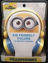 Minion Kid Friendly Volume To Protect Hearing Headphones - £20.35 GBP