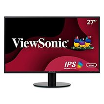 ViewSonic VA2709M 27 Inch 1080p IPS Monitor with Frameless Design, 100Hz... - $190.76