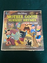 Vintage Disneyland Records Mother Goose Nursery Rhymes Vinyl Untested - £11.07 GBP