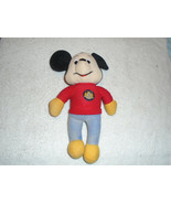 VINTAGE DISNEY KNICKERBOCKER MICKEY MOUSE CLUB PLUSH STUFFED DOLL  - $187.20 MXN