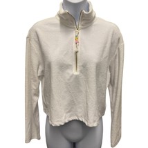 Stoney Clover Lane x Target Women S Cropped 1/4 Zip Terry Cloth Sweatshi... - $262.16 MXN