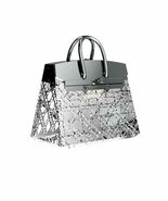 Crystal Home Decor Table Lamp, Adjustable LED Transparent Crystal Bag Or... - $18,466.17 MXN