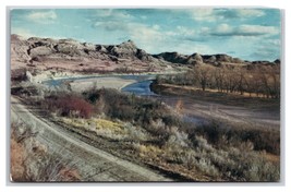 Little Missouri River in Badlands ND UNP Northern Pacific Chrome Postcard S25 - £2.28 GBP