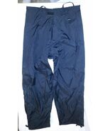 NWOT&#39;S MILITARY STYLE BLACK RAIN WATER RESISTANT PANTS W/ DRAW STRINGS M... - €26,99 EUR