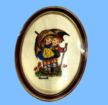The Umbrella Children Hummel Vintage Crewel Embroidery Kit Paragon 9&quot;x12... - £17.07 GBP