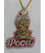 14k gold overlay Personalized Name Necklace any picture/z1 - £39.30 GBP
