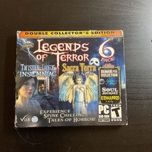 Pc DVD-Rom Windows Legends Of Terror 6 Pack Hidden Objects - £4.55 GBP