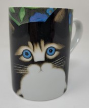 Vtg Dept 56 Martin Leman Morris Tabby Kitten Cat Coffee Mug Tea  W2 - £10.38 GBP