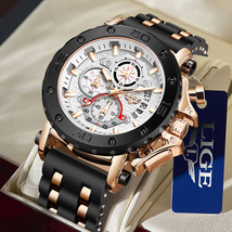 Men Watch Top Brand Luxury Casual Sport Quartz Date Wrist Watches for Men - £44.47 GBP