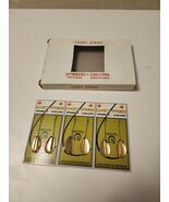 Vintage Lucky Strike Single Gold Dore Spinners on Cards NEW 50&#39;s or 60&#39;s... - $652.86 MXN