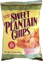 Free shipping 2 BAGS Trader Joe’s Sweet Plantain Chips - £10.33 GBP