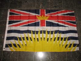 3X5 British Columbia Canada Canadian Flag 3&#39;X5&#39; Banner Brass Grommets - $9.99