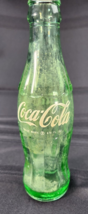 Vintage 1964 Coca-Cola Anchor Hocking Trademark 6 1/2 Fluid Ounce Glass Bottle - £7.86 GBP