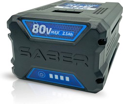 SABER 80-Volt 2.5Ah Battery Replacement for Kobalt 80V Cordless Power, 06 - £116.27 GBP