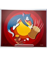 BAM BOX TOM AND JERRY 8X10 ART PRINT 56/1000 SIGNED BY ARTIST GERRY SELIAN - $7.46