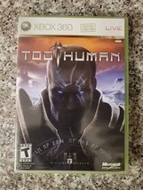 Too Human (Microsoft Xbox 360, 2008) CIB Complete With Manual - £7.84 GBP