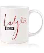 11 OZ Novelty Coffee Mug  &quot;Lady Boss&quot; Printed on Both Sides NEW - $25.62 CAD