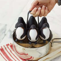 Small Household Egg Cooker Set with Egg Storage Holder - £11.15 GBP