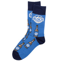 Busch Light Bottles Crew Socks Multi-Color - $14.98