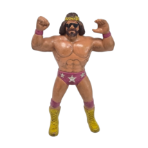 VINTAGE 1986 LJN WRESTLING SUPERSTARS WWF MACHO MAN RANDY SAVAGE ACTION ... - $891.62 MXN