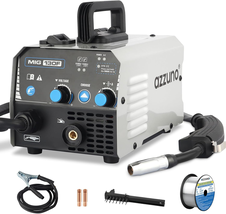 AZZUNO MIG Welder,Flux Core Welder Machine 110V 130Amp, Gasless MIG Weld... - $142.66