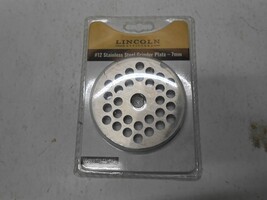 #12 Stainless Steel Grinder Plate 7mm Lincoln Outfitters - $17.99