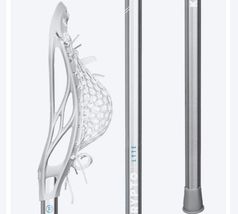 Warrior Evo Attack Krypto/Lyte Silver/White Complete Lacrosse Stick!! - $85.49